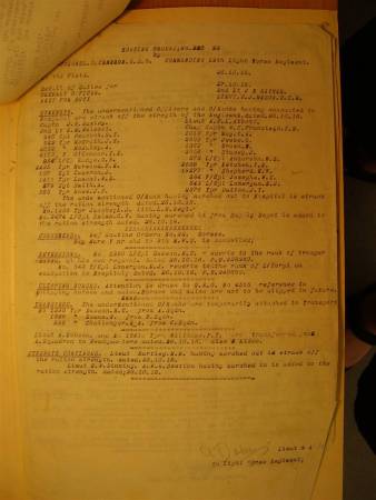 12th Australian Light Horse Regiment Routine Order No. 23, 26 October 1918, p. 1 