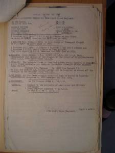 12th Australian Light Horse Regiment Routine Order No. 129, 19 February 1919, p. 1 