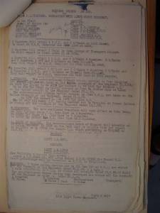 12th Australian Light Horse Regiment Routine Order No. 133, 23 February 1919, p. 1 