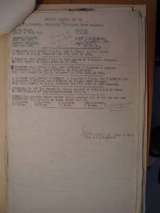 12th Australian Light Horse Regiment Routine Order No. 136, 26 February 1919, p. 1 