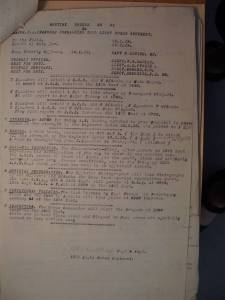 12th Australian Light Horse Regiment Routine Order No. 91, 12 January 1919, p. 1 