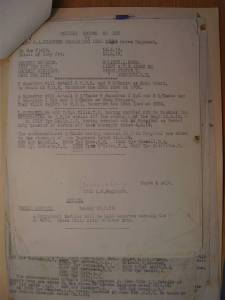 12th Australian Light Horse Regiment Routine Order No. 153, 15 March 1919, p. 1 