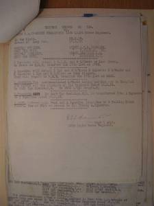 12th Australian Light Horse Regiment Routine Order No. 154, 16 March 1919, p. 1 