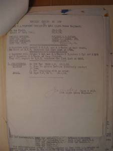 12th Australian Light Horse Regiment Routine Order No. 159, 20 March 1919, p. 1 