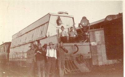 Armoured train carriage with rifle slits.