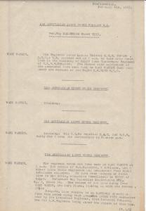 2nd Light Horse Brigade Daily Reports, 4 February 1918, p. 1