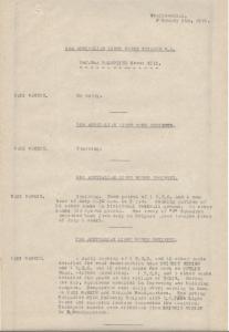 2nd Light Horse Brigade Daily Reports, 5 February 1918