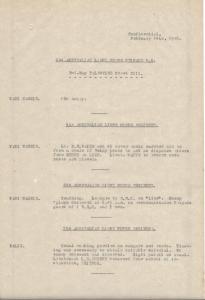 2nd Light Horse Brigade Daily Reports, 14 February 1918