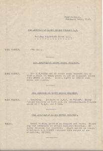 2nd Light Horse Brigade Daily Reports, 14 February 1918 s