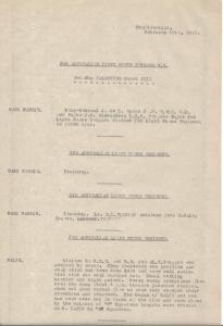 2nd Light Horse Brigade Daily Reports, 18 February 1918