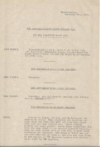 2nd Light Horse Brigade Daily Reports, 18 February 1918 s