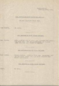 2nd Light Horse Brigade Daily Reports, 24 February 1918 s