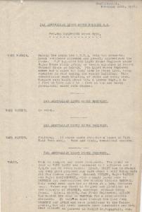 2nd Light Horse Brigade Daily Reports, 26 February 1918 s
