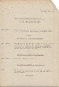 2nd Light Horse Brigade Daily Reports, 28 February 1918