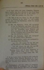 Military Order No 364, 3 August 1918, p. 259