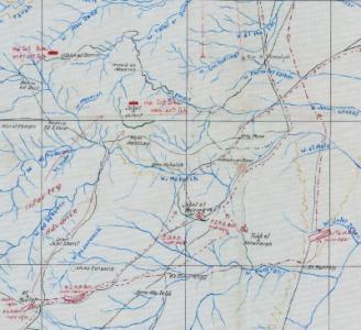 Jericho Operations, Southern Map Section