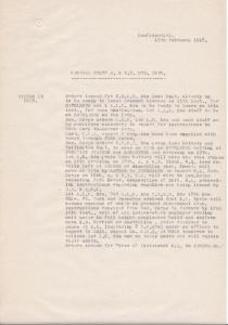 Anzac MD Daily Intelligence Report, 13 February 1918