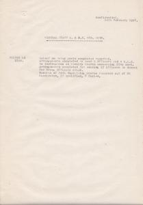 Anzac MD Daily Intelligence Report, 14 February 1918