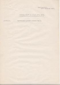 Anzac MD Daily Intelligence Report, 19 February 1918 
