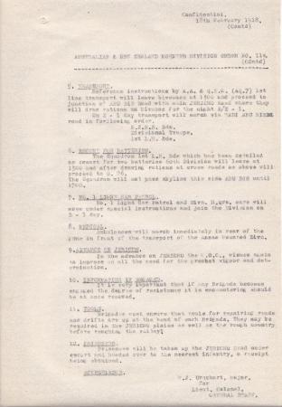 Anzac MD Daily Intelligence Report, 18 February 1918, p. 2 s