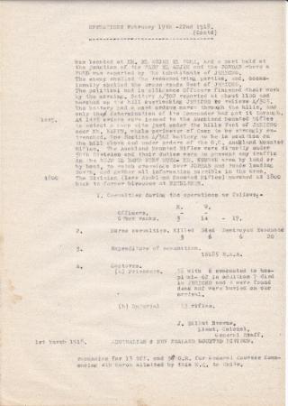 Anzac MD Daily Intelligence Report, 22 February 1918, p. 5 s
