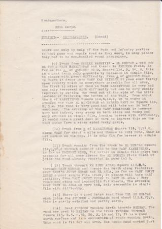 Anzac MD Daily Intelligence Report, 23 February 1918, p. 2 