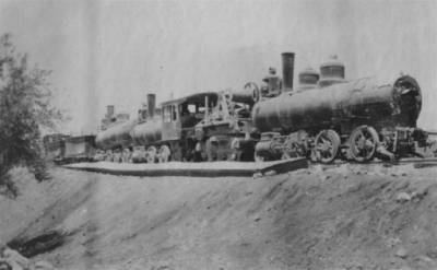 Captured rolling stock