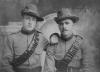 Unidentified Corporal  (left) 59 Private Henry Devine MCLAY (right)