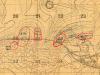 44th Infantry Battalion's dispositions around Villers Bretonneux, 29 May 1918.