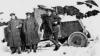 Ford armored car in the Russian snow with the British Armoured Car Expeditionary Force