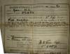 Private William Ernest GREEN Discharge Paper