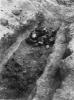 Two Turks killed by artillery in their trench at Gallipoli, 1915