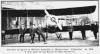 The first aeroplane in Western Australia in Bayley Street, Coolgardie, in 1914. It was built by the Kalgoorlie Aero Syndicate.