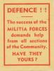 Militia message