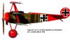 Richthofen aeroplane colours