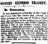 SYDNEY EXPRESS TRAGEDY