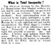 What is Total Incapacity?
