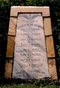 Beersheba German Memorial for Allied Airmen at Beersheba, today