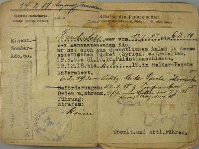 Walter Freudendahl's Pay Book
