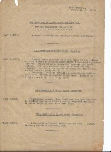 2nd LHB Activity Summary, 1 February 1918