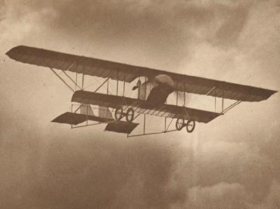 Caudron G III flown by MARDUEL 