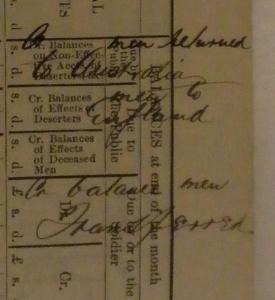 4th WAMI Pay Book, April - May 1901, p.30