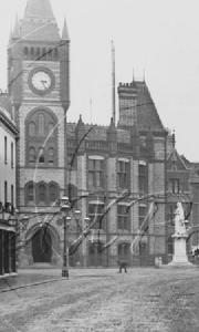 Reading Town Hall, 1900