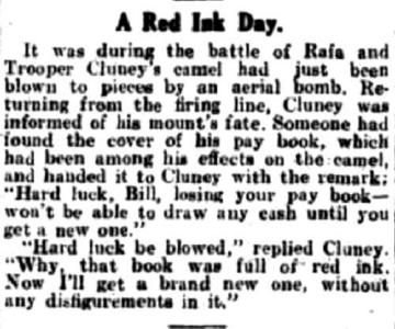 A Red Ink Day.