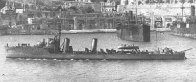 HMS Chelmer at Malta