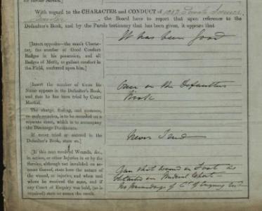 Court of Enquiry, James Lawler, 1252-1866, Page 2, b