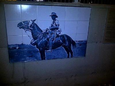 New Zealand Mounted Rifles Memorial Ceramic Fresco