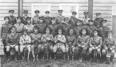 Menangle Military Camp, Officers, 1916