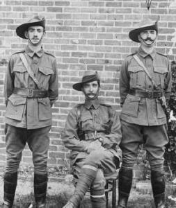 Three Officers from the 11th Battalion
