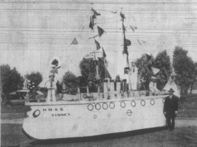 Motor Car in the Fom of HMAS Sydney